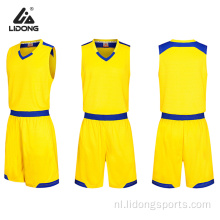 Goedkope prijs basketbalkleding Jersey dragen basketbal